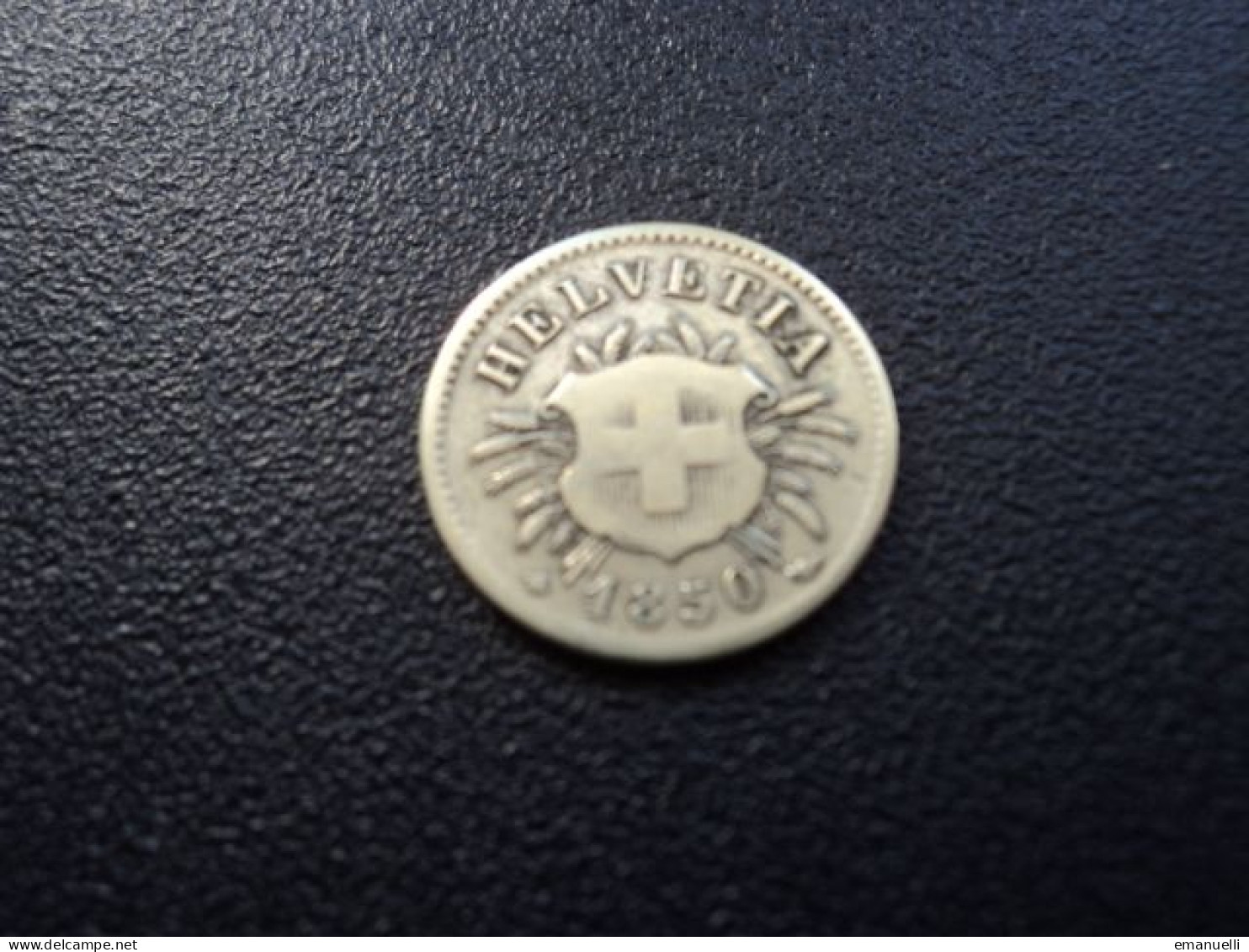 SUISSE : 5 RAPPEN  1850 BB    KM 5     TTB * - 5 Centimes / Rappen