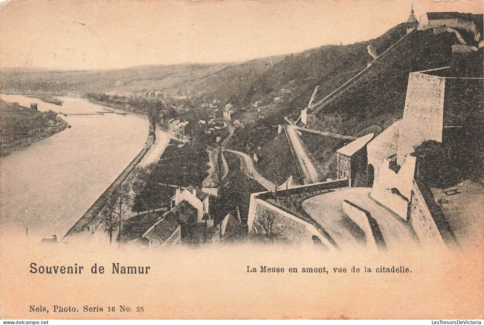 BELGIQUE - Namur - La Meuse En Amont, Vue De La Citadelle - Carte Postale Ancienne - Namur