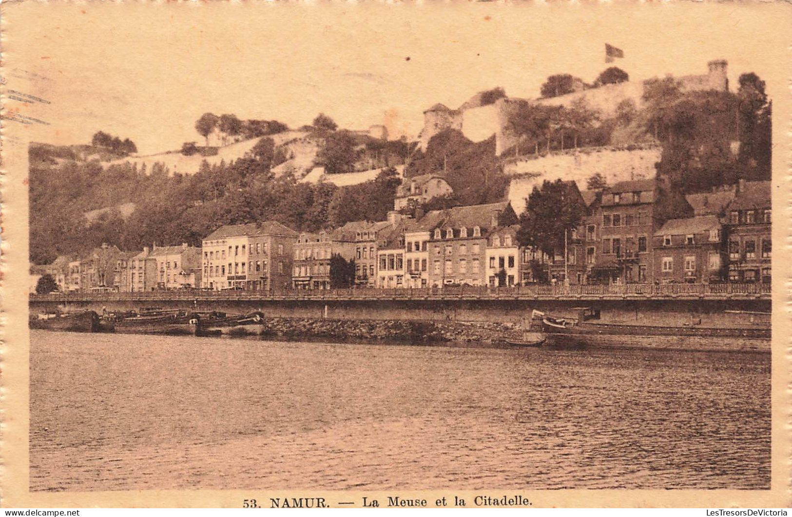 BELGIQUE - Namur - La Meuse Et La Citadelle - Carte Postale Ancienne - Namur