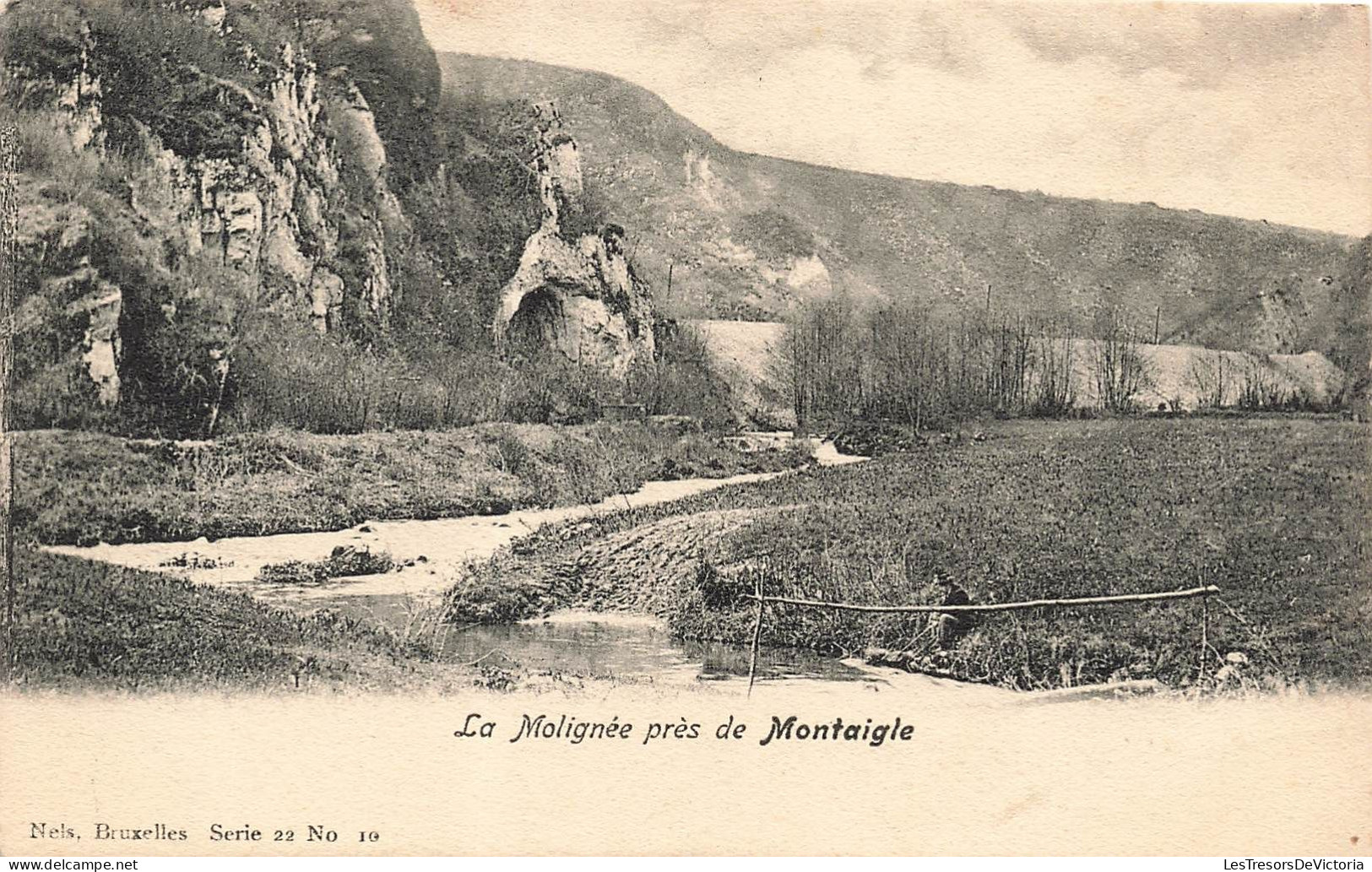 BELGIQUE - La Molignée De Montaigle - Dos Non Divisé - Sentier - Carte Postale Ancienne - Otros & Sin Clasificación