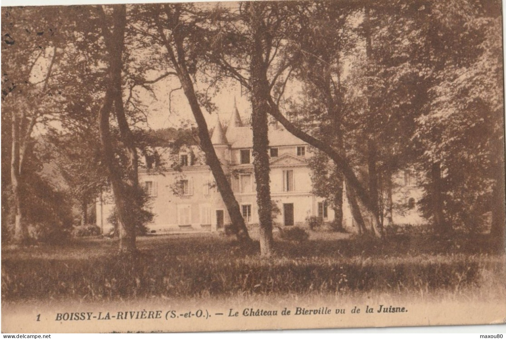 BOISSY-LA-RIVIERE  _  Le Châteu De Bierville - Boissy-la-Rivière