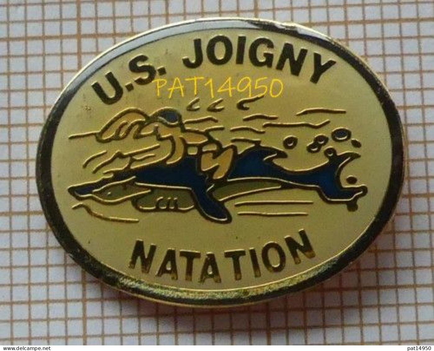 PAT14950 US JOIGNY NATATION  REQUIN Dpt 89 YONNE - Natation