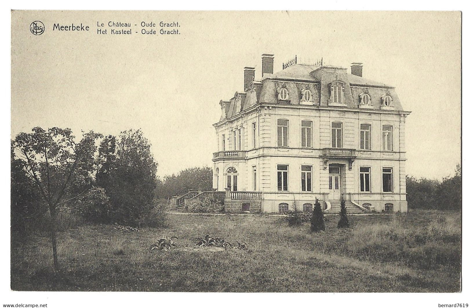 Belgique  -  Meerbeke  - Chateau  Oulde  Gracht - Ninove