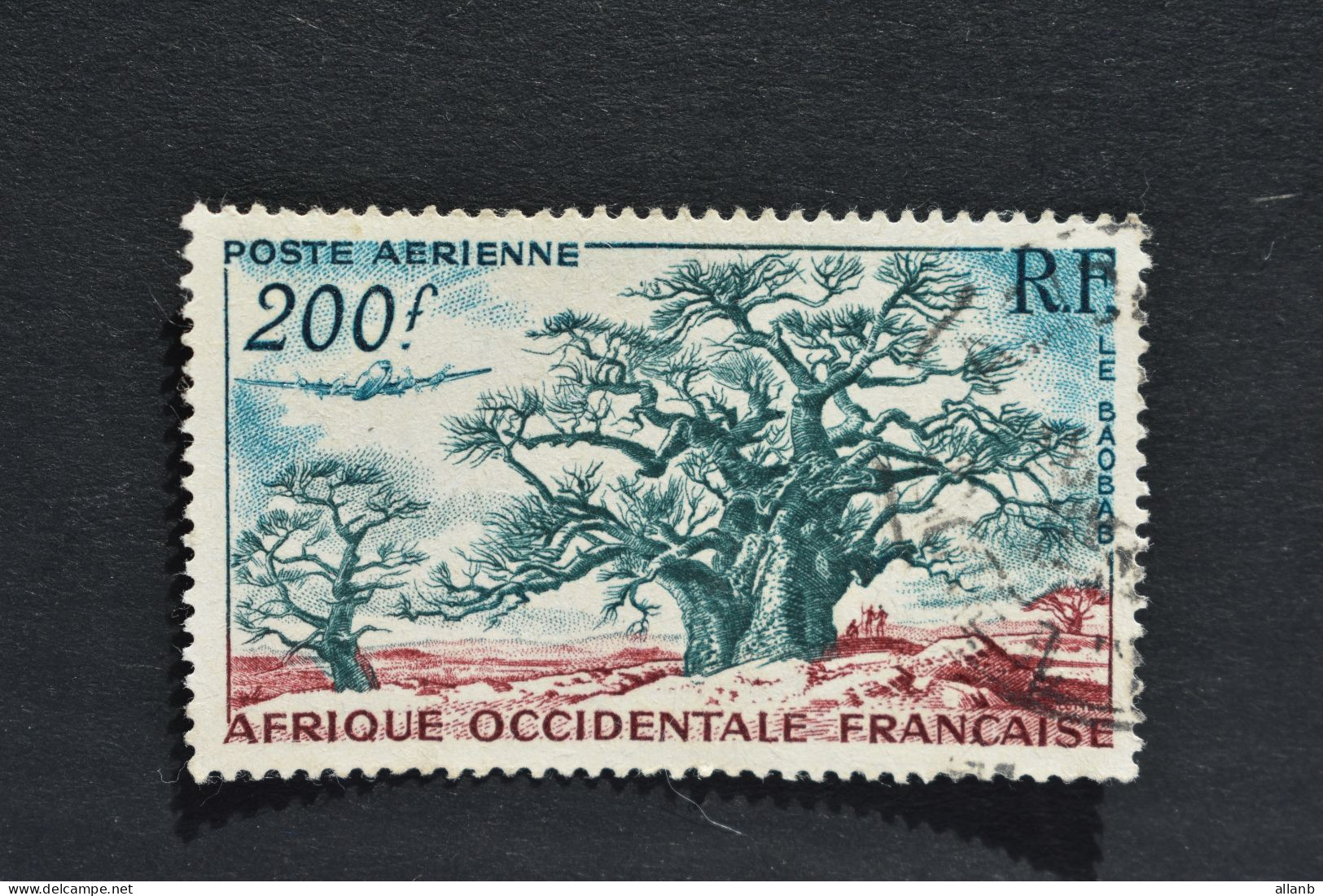 A O F - 1954 - Flore Baobabs N° PA 20 Oblitéré - Gebraucht