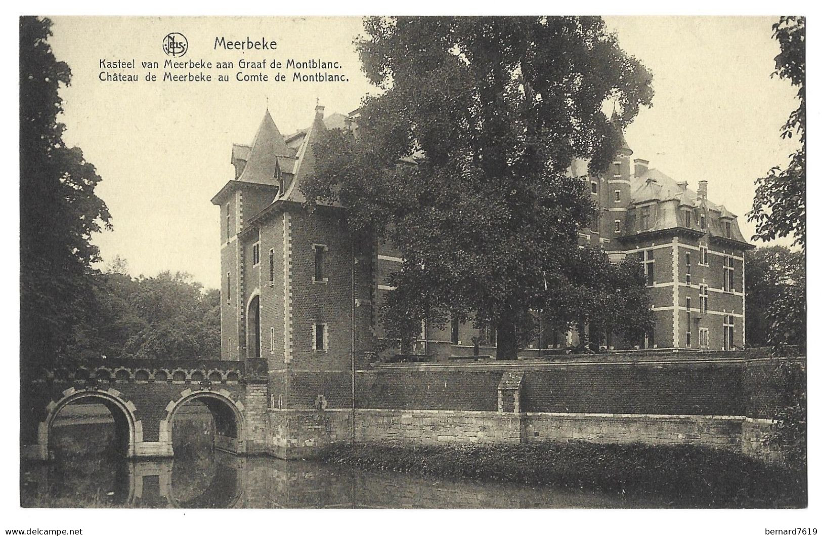 Belgique  -  Meerbeke  - Chateau De Meerbeke Au  Comte De Montblanc - Ninove