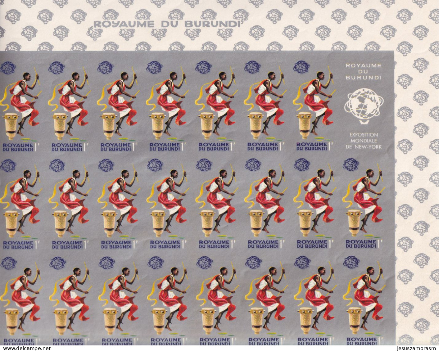 Burundi Nº 154sd Al 160sd En Pliegos De 25 Series SIN DENTAR - Unused Stamps