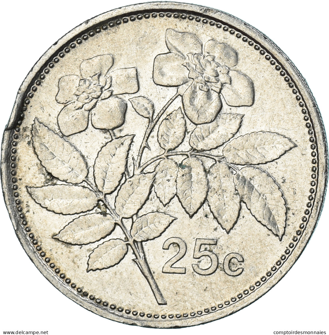 Monnaie, Malte, 25 Cents, 1991 - Malta