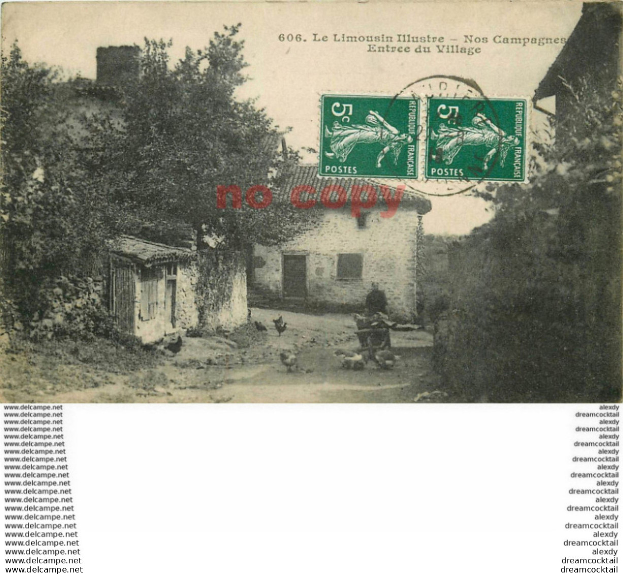 87 LAURIERE. Ferme à L'Entrée Du Village Nos Campagnes 1918 - Lauriere