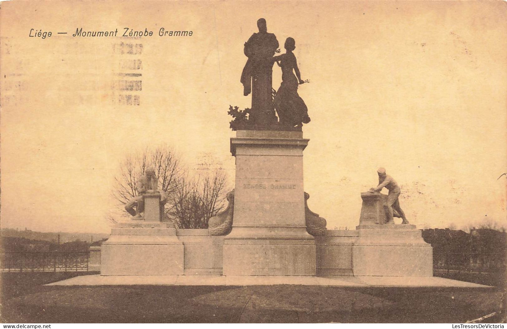 BELGIQUE - Liège - Monument Zénobe Gramme - Carte Postale Ancienne - Liege