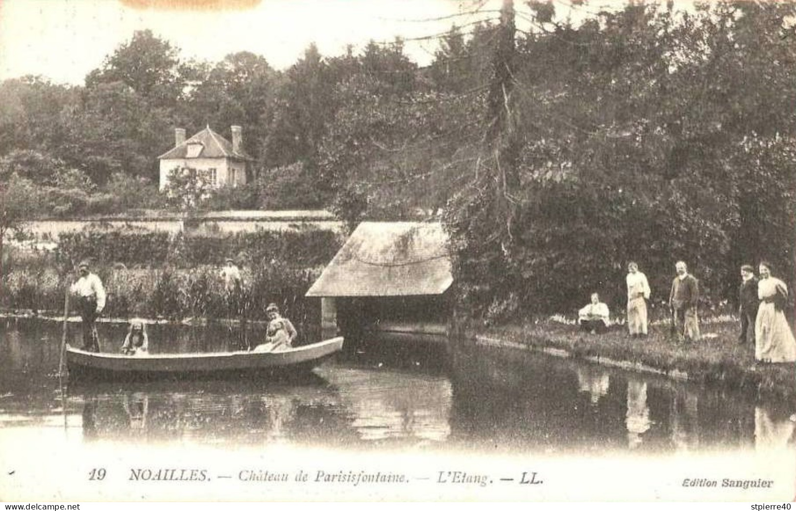 NOAILLES - Château De Parisisfontaine - L’Etang - Noailles