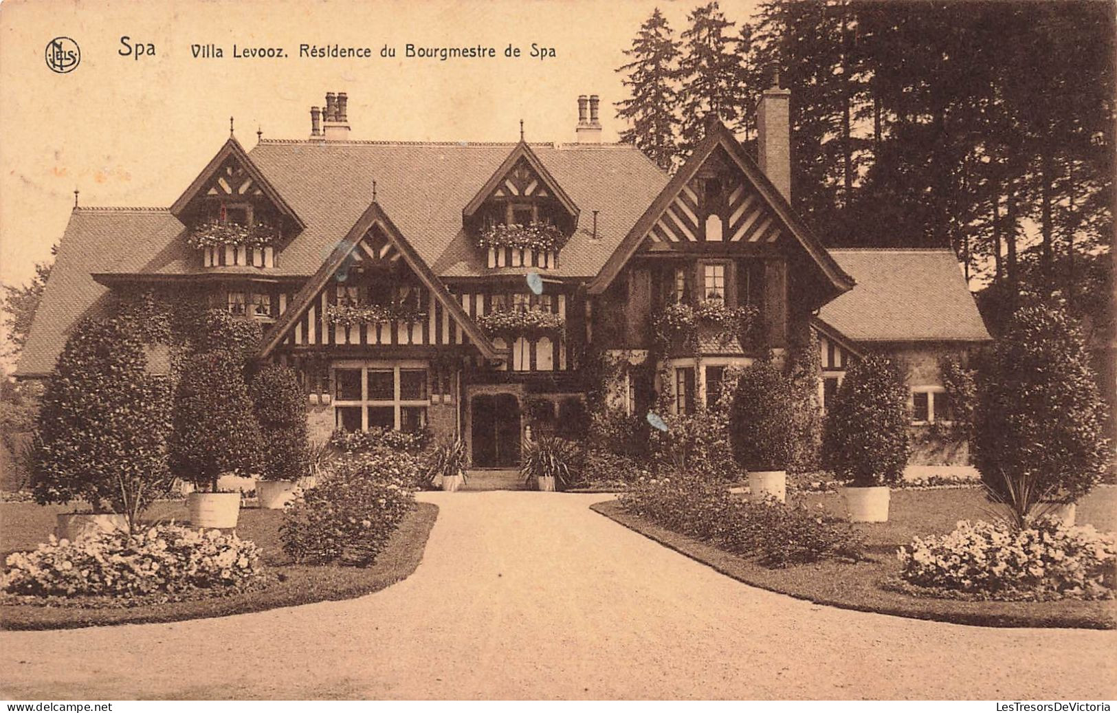 BELGIQUE - Spa - Villa Levooz - Résidence Du Bourgmestre De Spa - Carte Postale Ancienne - Spa