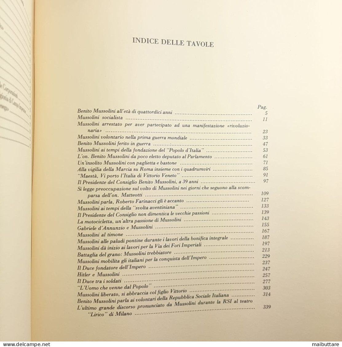 Libro, Volume, Imponente Libro Storia Di Mussolini UN UOMO UN POPOLO UN'IDEA - DANTE RICCI 1983 Rilegato - Weltkrieg 1939-45