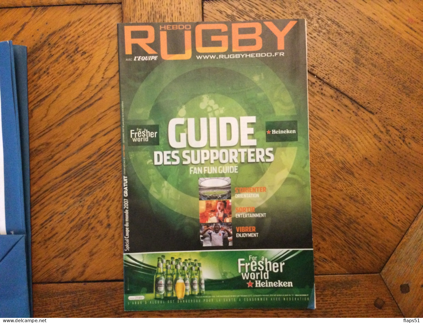 Vends Billets De La Coupe Du Monde En France En 2007 - Rugby