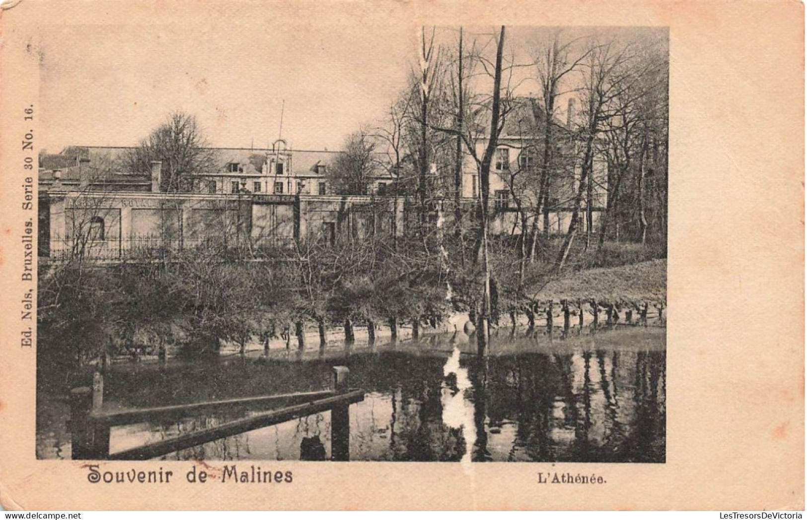 BELGIQUE - Malines - L'Athénée - Carte Postale Ancienne - Mechelen