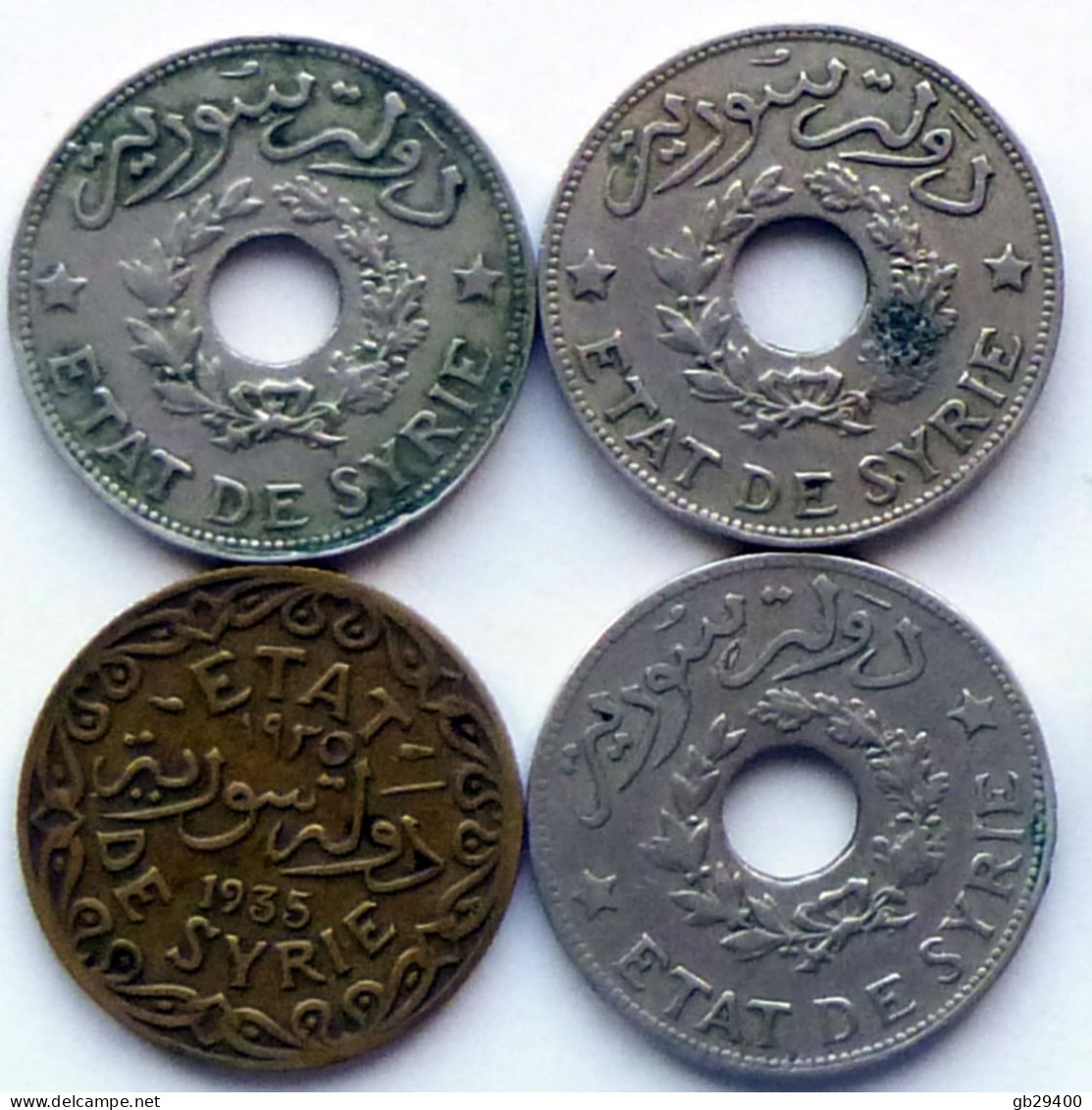 SYRIE - Lot De 3 Piastres Et 50 Piatres (9197-20) - Syrie