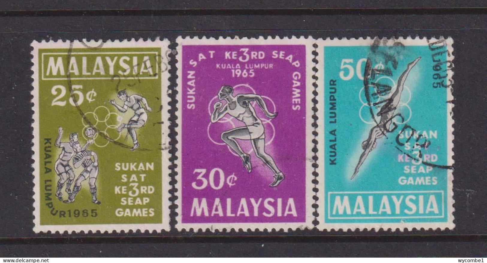 MALAYSIA - 1965 South East Asian Games Set As Scan - Federation Of Malaya