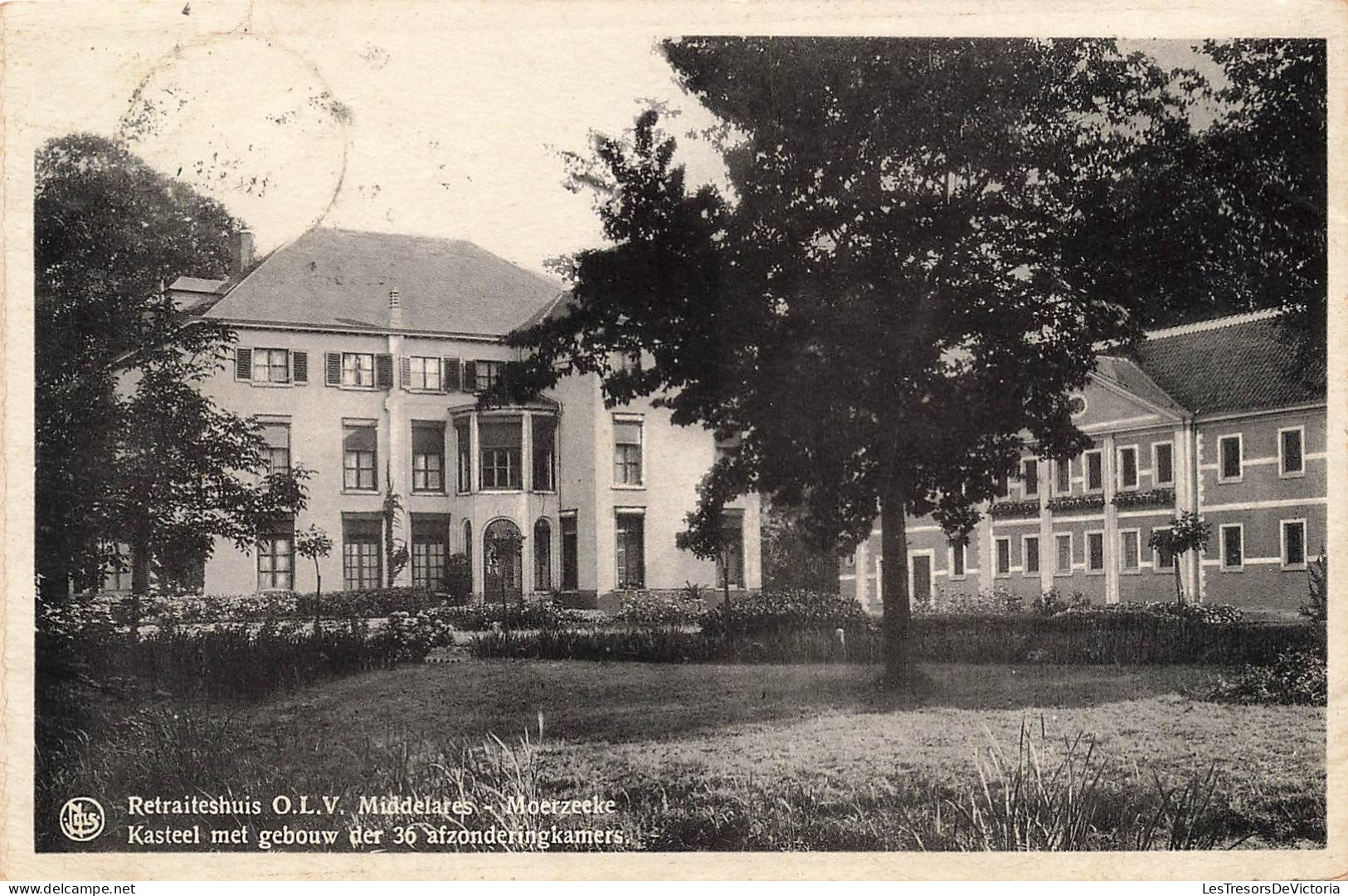 BELGIQUE - Middelares - Moerzeke - Retraiteshuis - Carte Postale Ancienne - Andere & Zonder Classificatie