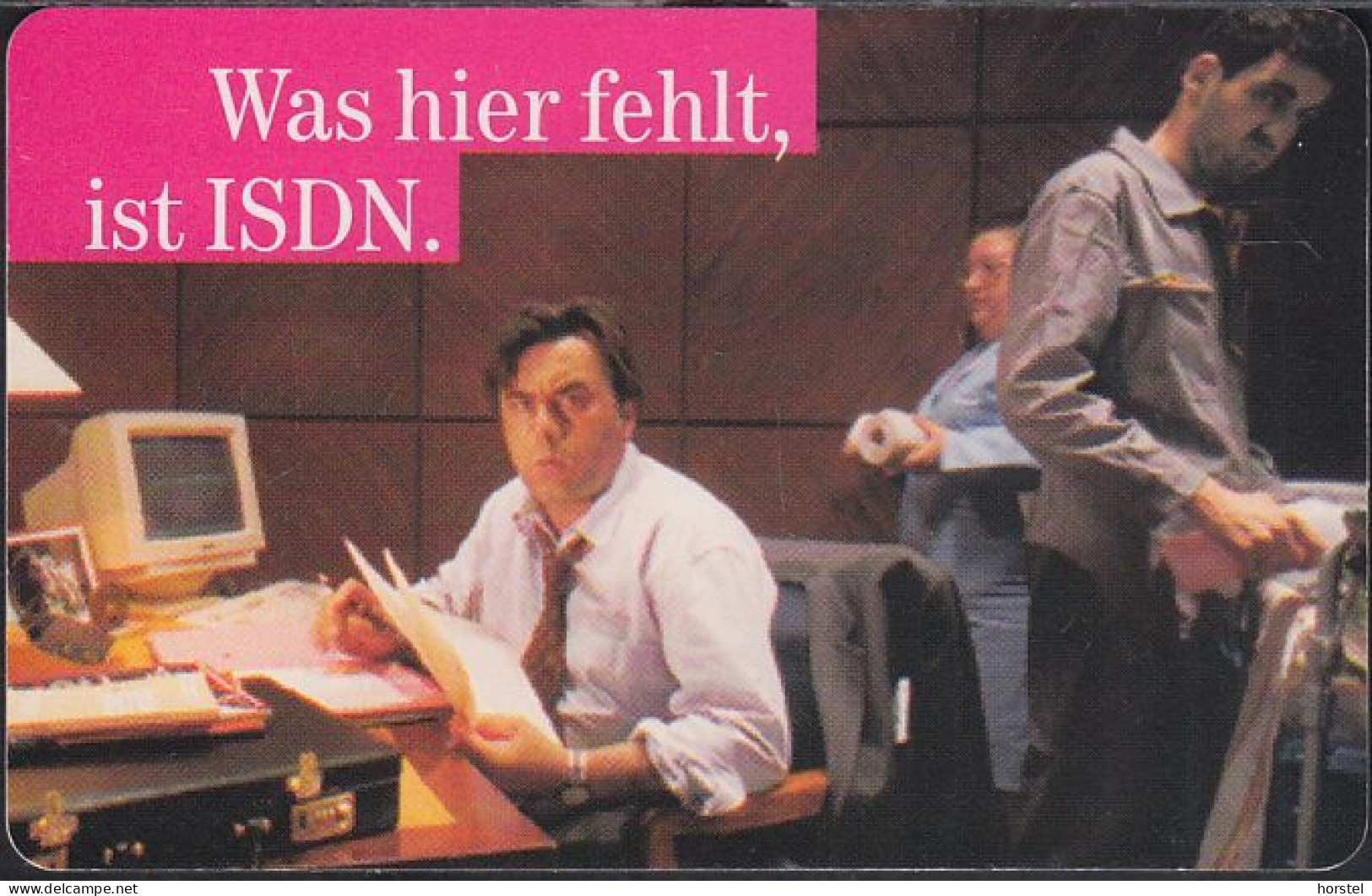 GERMANY AD3/97 Telekom - TSDN - Menschen In Büro - A + AD-Series : D. Telekom AG Advertisement