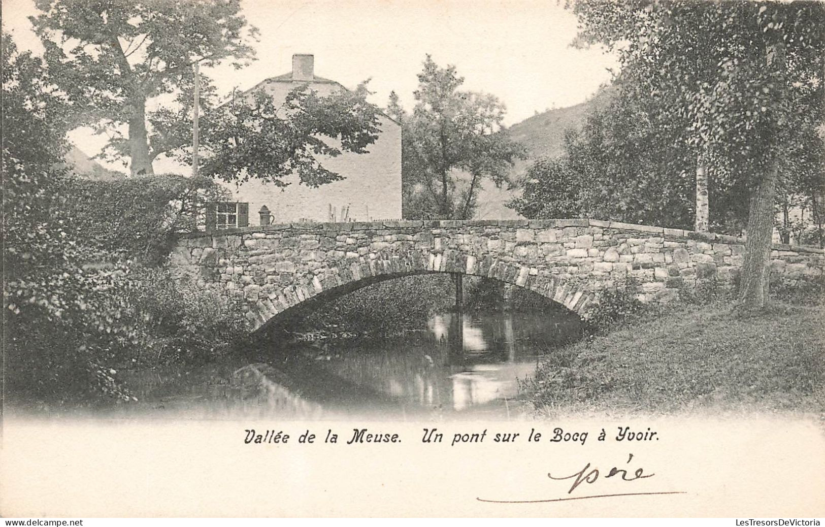 BELGIQUE - Yvoir - Vallée De La Meuse - Un Pont Sur Le Bocq à Yvoir - Carte Postale Ancienne - Yvoir