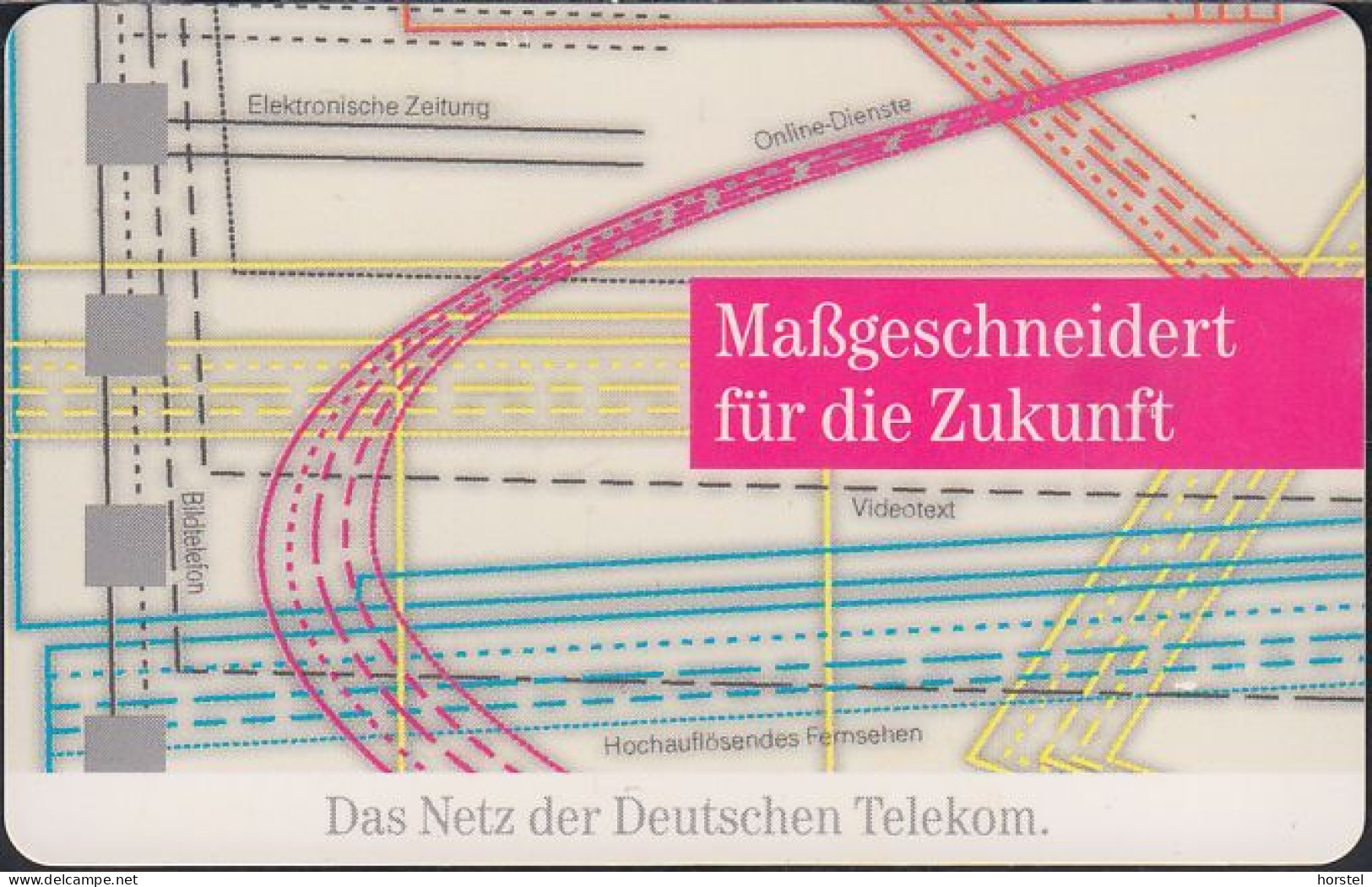 GERMANY AD2/97 Das Netz Der Telekom - Maßgeschneidert Für Die Zukunft - A + AD-Series : Werbekarten Der Dt. Telekom AG