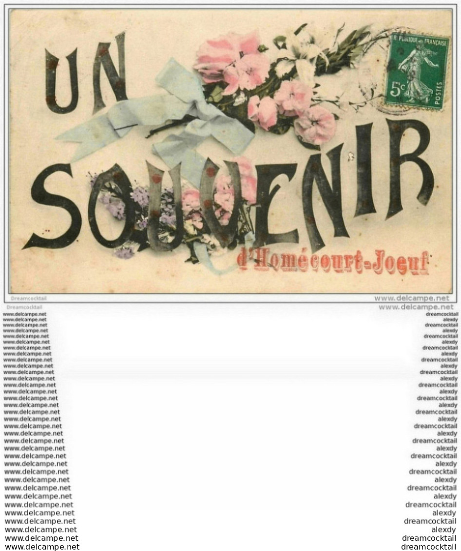 54 HOMECOURT. JOEUF. Un Souvenir 1908 - Homecourt