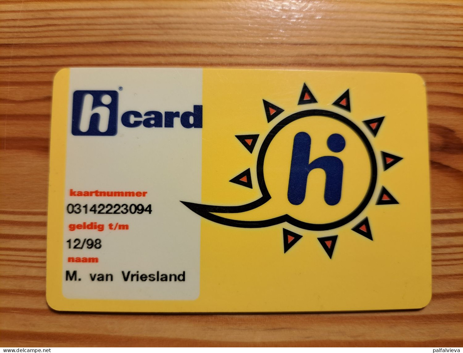 Prepaid Phonecard Netherlands, Hi - Cartes GSM, Prépayées Et Recharges