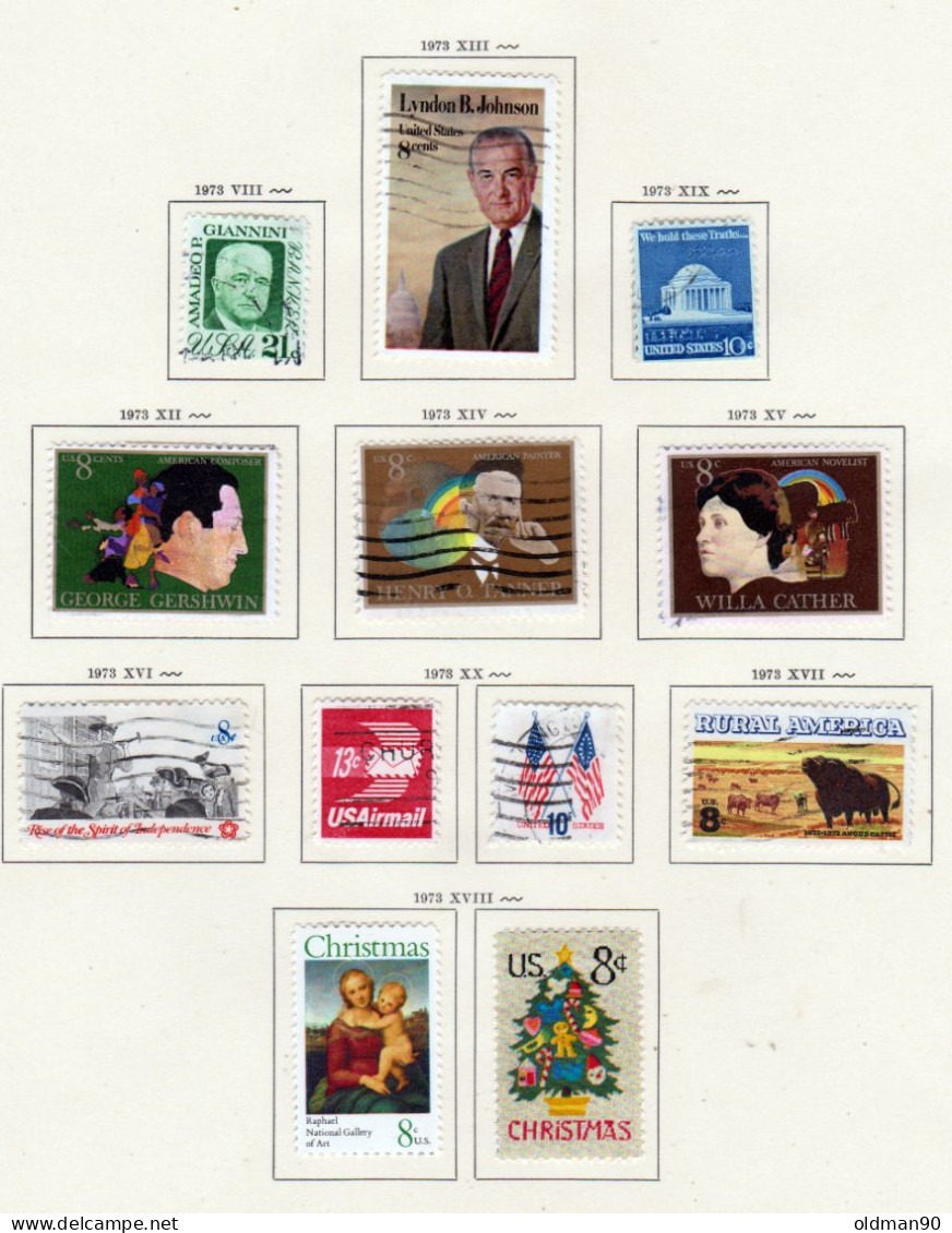 DB-165- U.S.A.- Emissione Del  1973-1974 (+/o) LH/Used - Qualità A Vostro Giudizio. - Unused Stamps