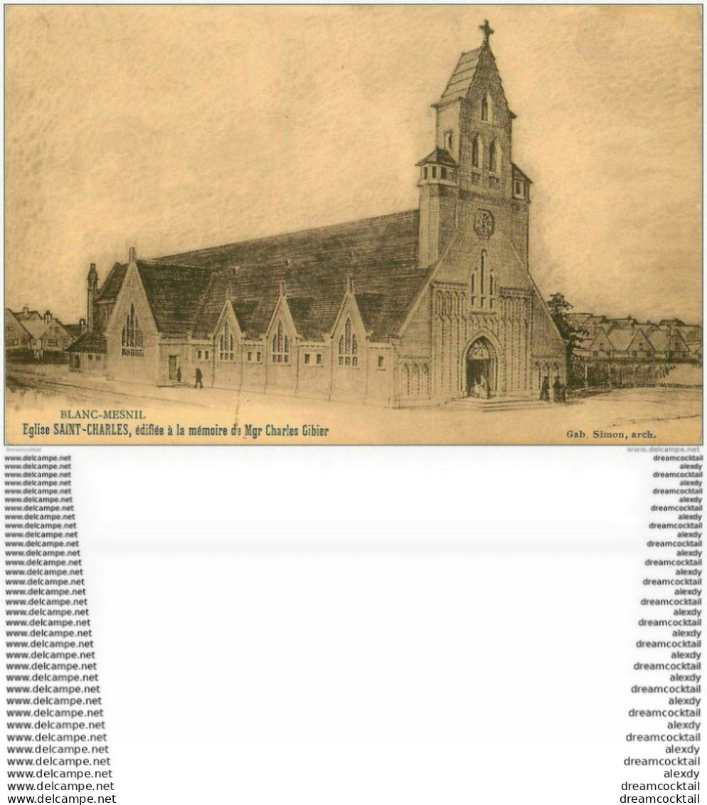 93 LE BLANC MESNIL. Eglise Saint Charles Pour Gibier - Le Blanc-Mesnil