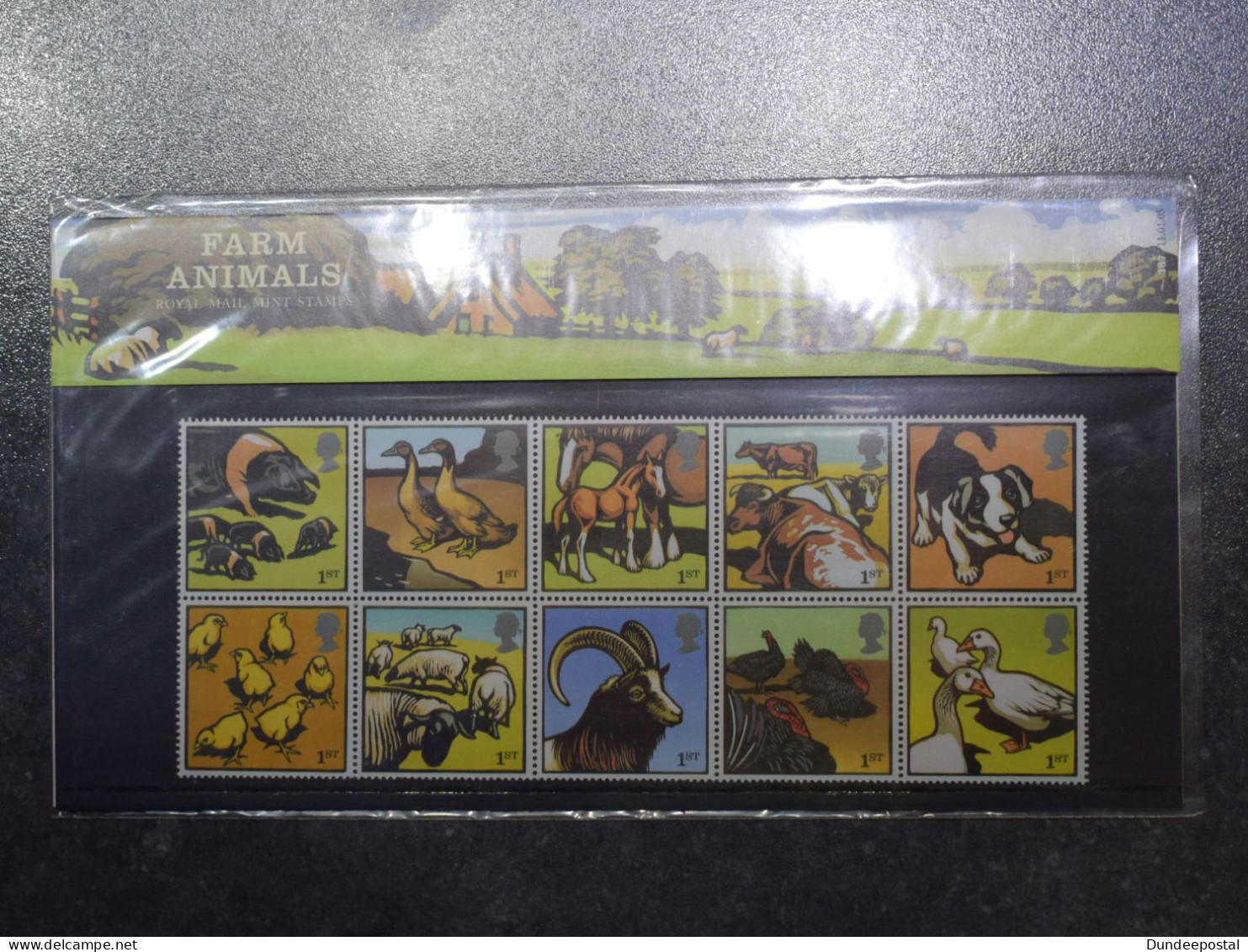 GB STAMPS  2005   PP367   Farm Animals Set  MNH     ~~L@@K~~ - Presentation Packs