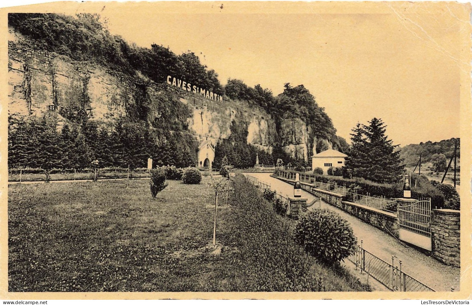 LUXEMBOURG - Remich - Caves Saint Martin - Le Parc - Carte Postale Ancienne - Remich