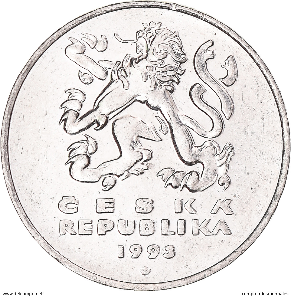 Monnaie, République Tchèque, 5 Korun, 1993 - Tschechische Rep.
