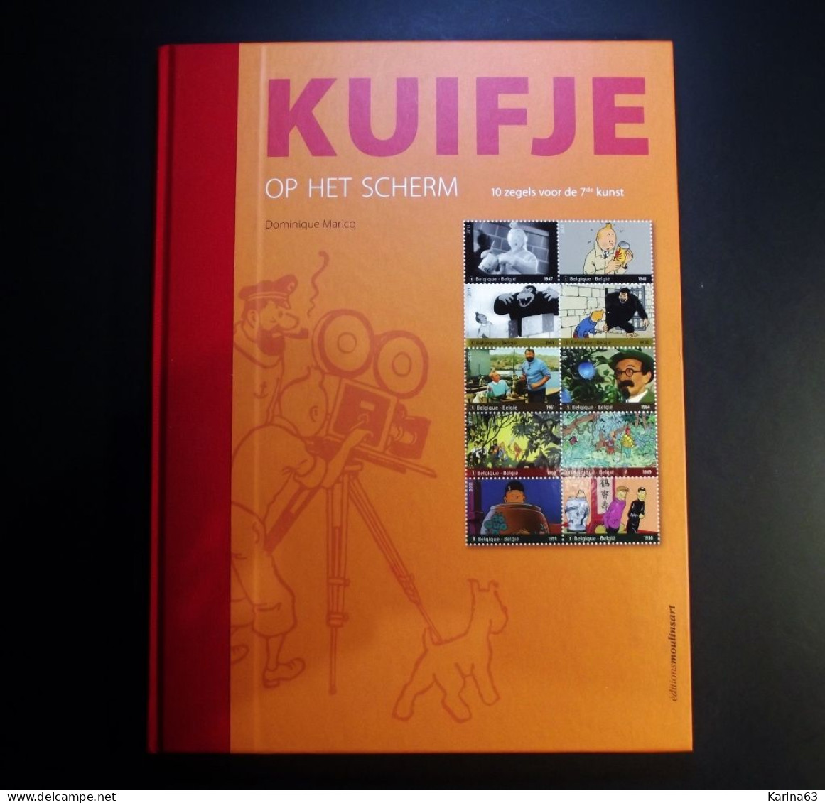 TinTin - Kuifje Op Het Scherm Beperkte Editie  Édition Limitée (5000) Velletje Met 10 Zegels ( 2011 ) In Mint Condition - Philabédés