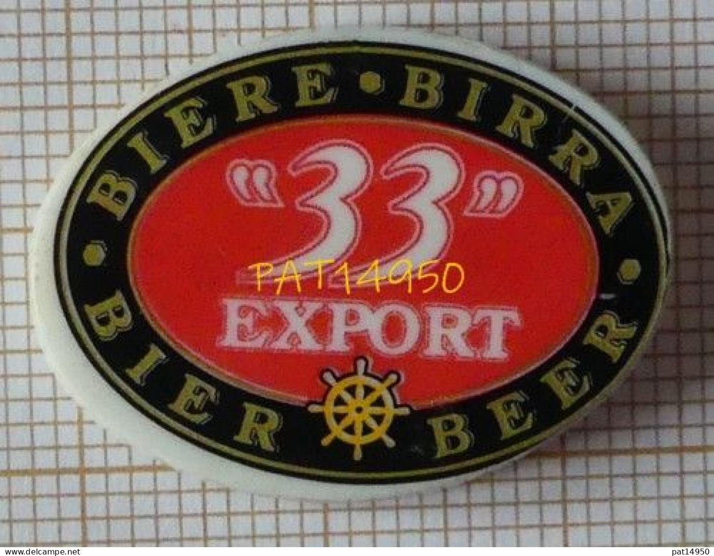 PAT14950 BIERE 33 EXPORT BIRRA BIER BEER En Version Plastique - Birra