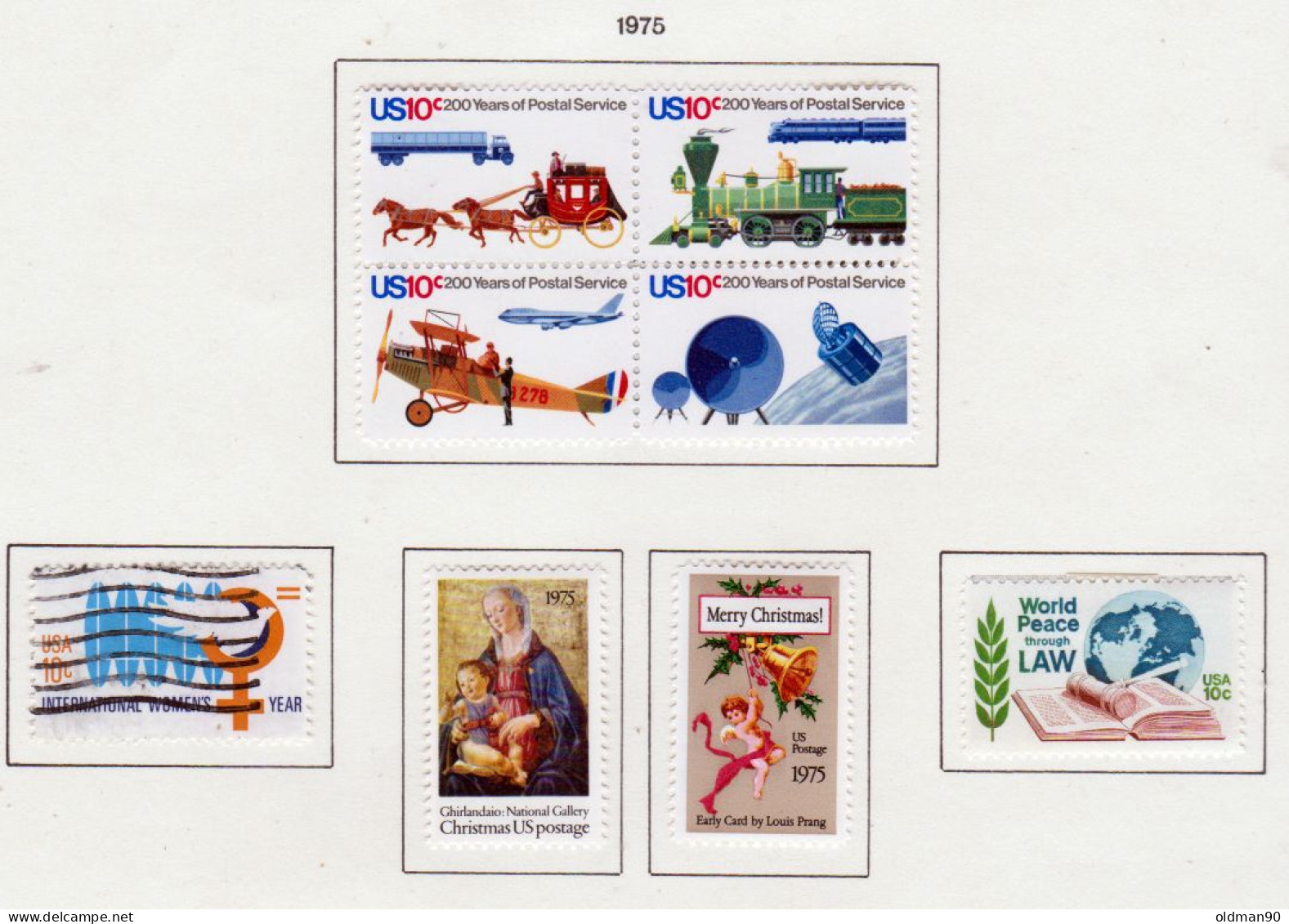 DB-168- U.S.A.- Emissione Del  1975 (+/o) LH/Used - Qualità A Vostro Giudizio. - Unused Stamps
