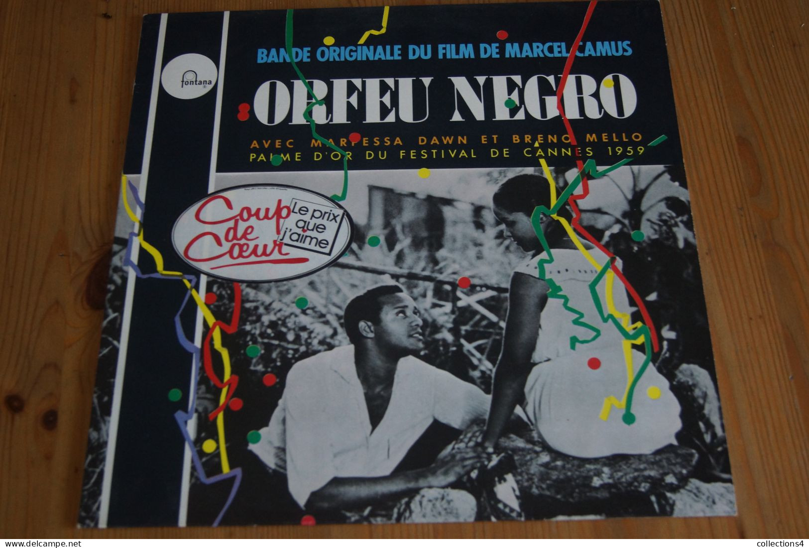 ANTONIO CARLOS JOBIM ORFEU NEGRO LP DU FILM  VALEUR+  REEDITION DU LP DE 1959 BOSSA NOVA - Musique De Films