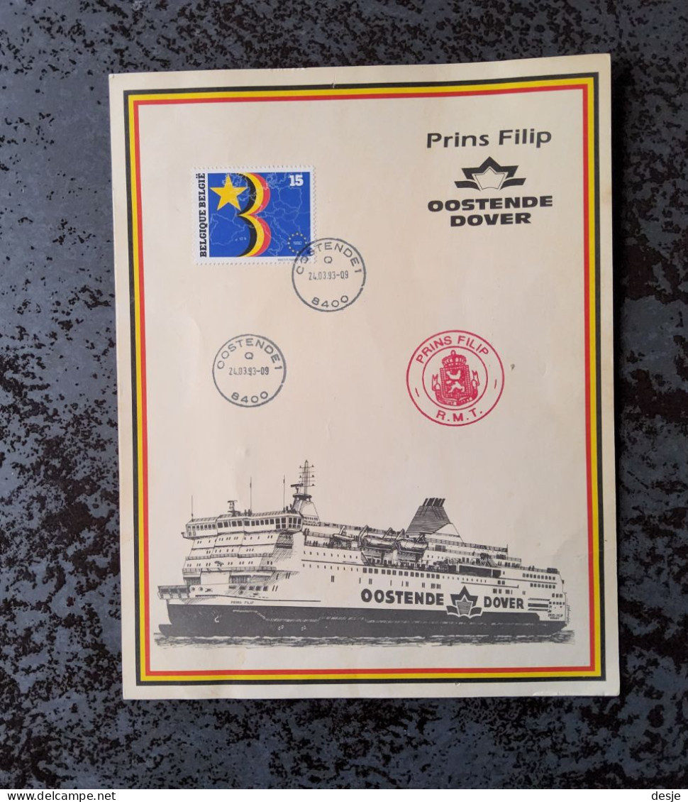 Prins Filip RMT Oostende-Dover 24/03/1993 Oostende - Zonder Classificatie