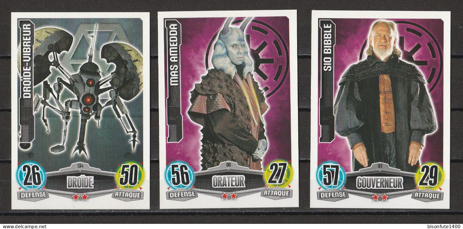 Lot De 5 Trading Cards Game STAR WARS Neuves (Voir Photos) - Star Wars