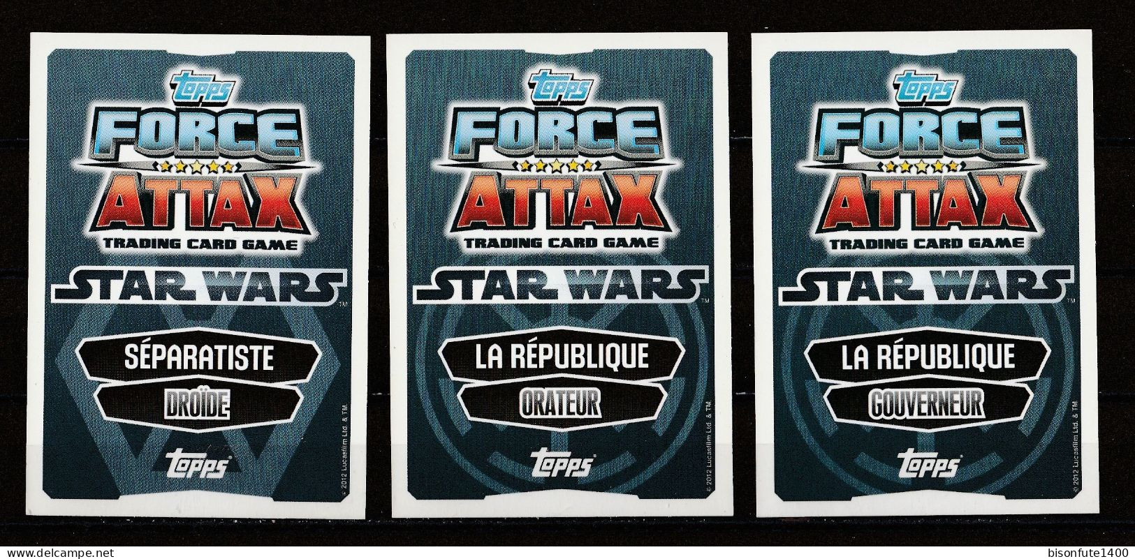 Lot De 5 Trading Cards Game STAR WARS Neuves (Voir Photos) - Star Wars