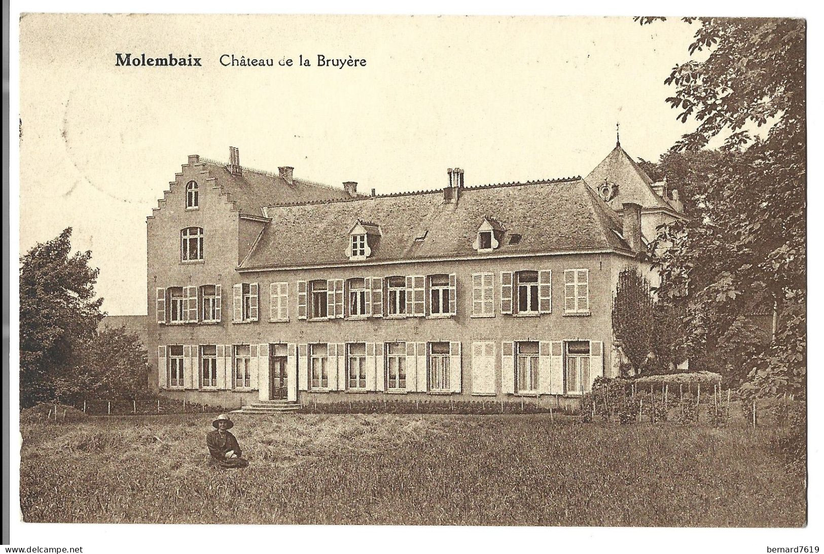 Belgique  - Molembaix  - Chateau De La Bruyere   - Baronne  Gilles De  Telichy Par Celles - Celles