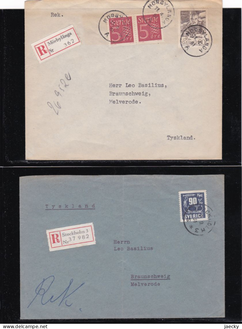 4 R-Briefe 1960/66 - Covers & Documents