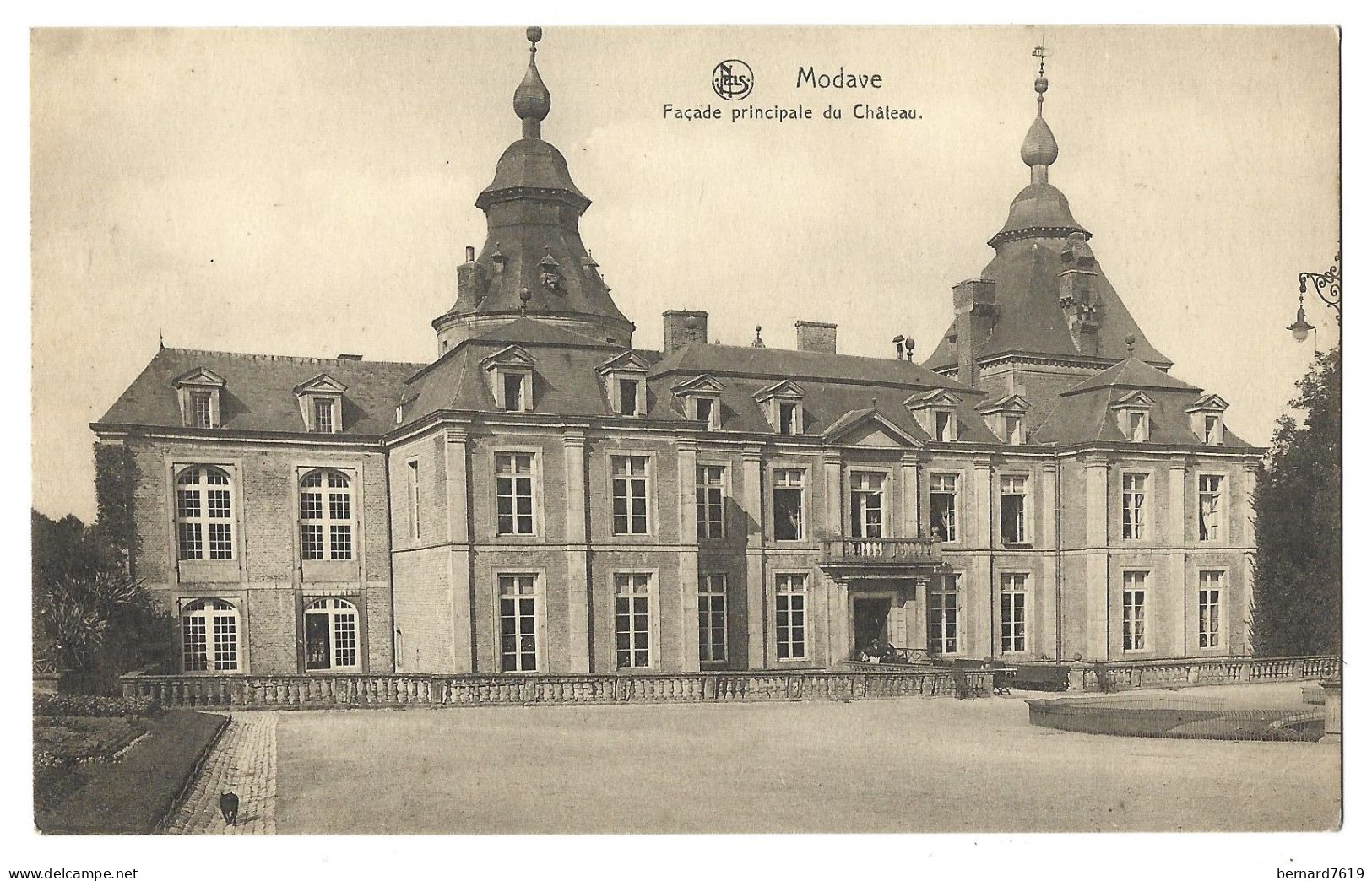 Belgique  - Modave -  Facade Principale Du Chateau - Modave