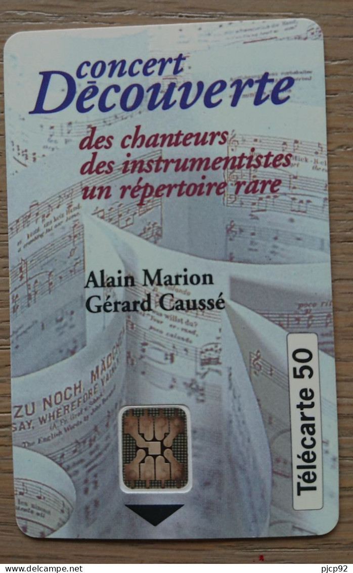 France - 1994 - Télécarte 50 Unités -  France Télécom Mécène - Concert Découverte La Musique Vocale - 1994