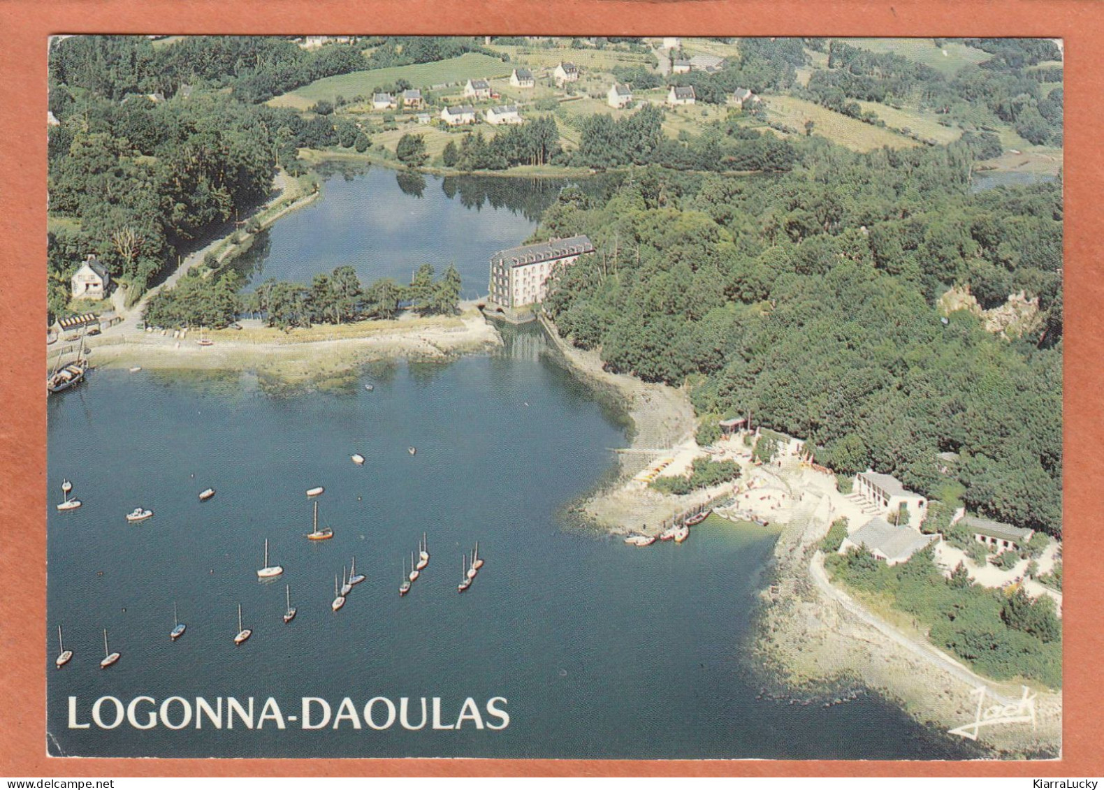 DAOULAS - LOGONNA DAOULAS - FINISTERE - CENTRE NAUTIQUE MOULIN MER - ECRITE - Daoulas