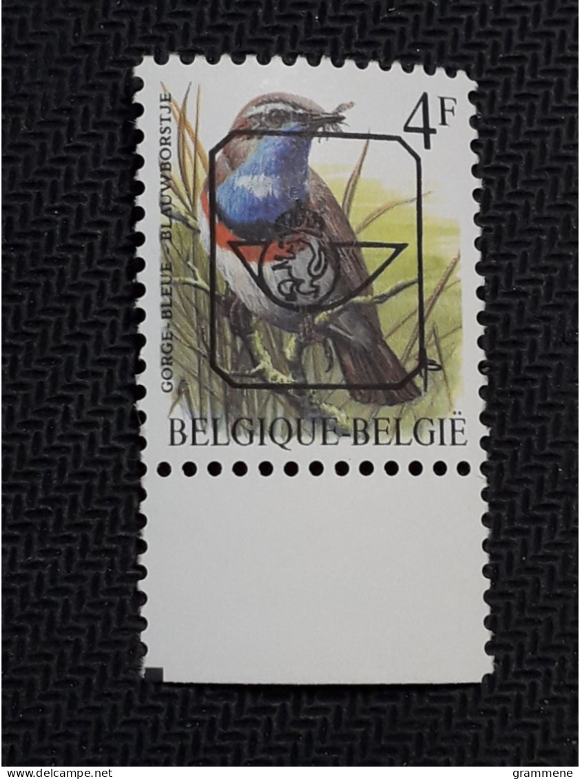 V823 Blauwborst Postfris - Typos 1986-96 (Vögel)