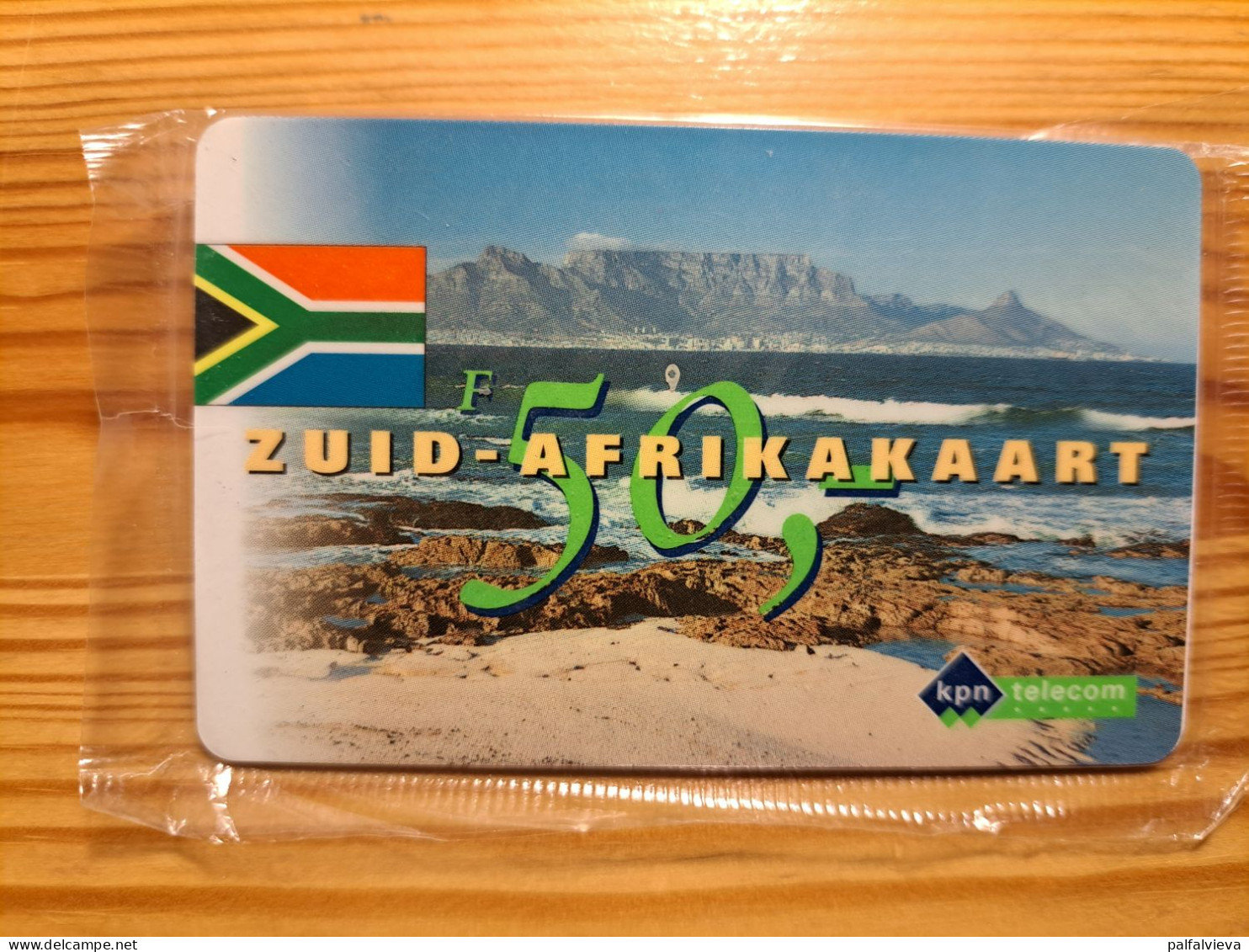 Prepaid Phonecard Netherlands, Kpn Telecom - Zuid-Afrikakaart, South Africa - Mint In Blister - Cartes GSM, Prépayées Et Recharges