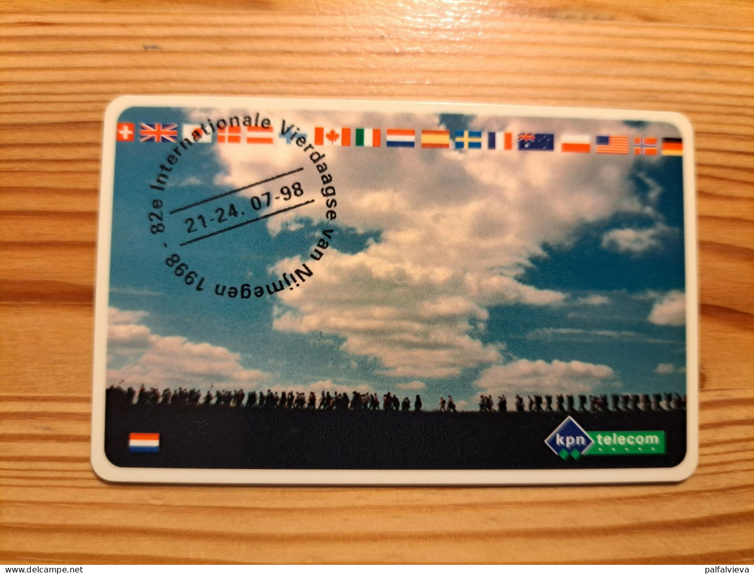 Prepaid Phonecard Netherlands, Kpn Telecom - 82e Vierdaagse Nijmegen 1998 - Schede GSM, Prepagate E Ricariche