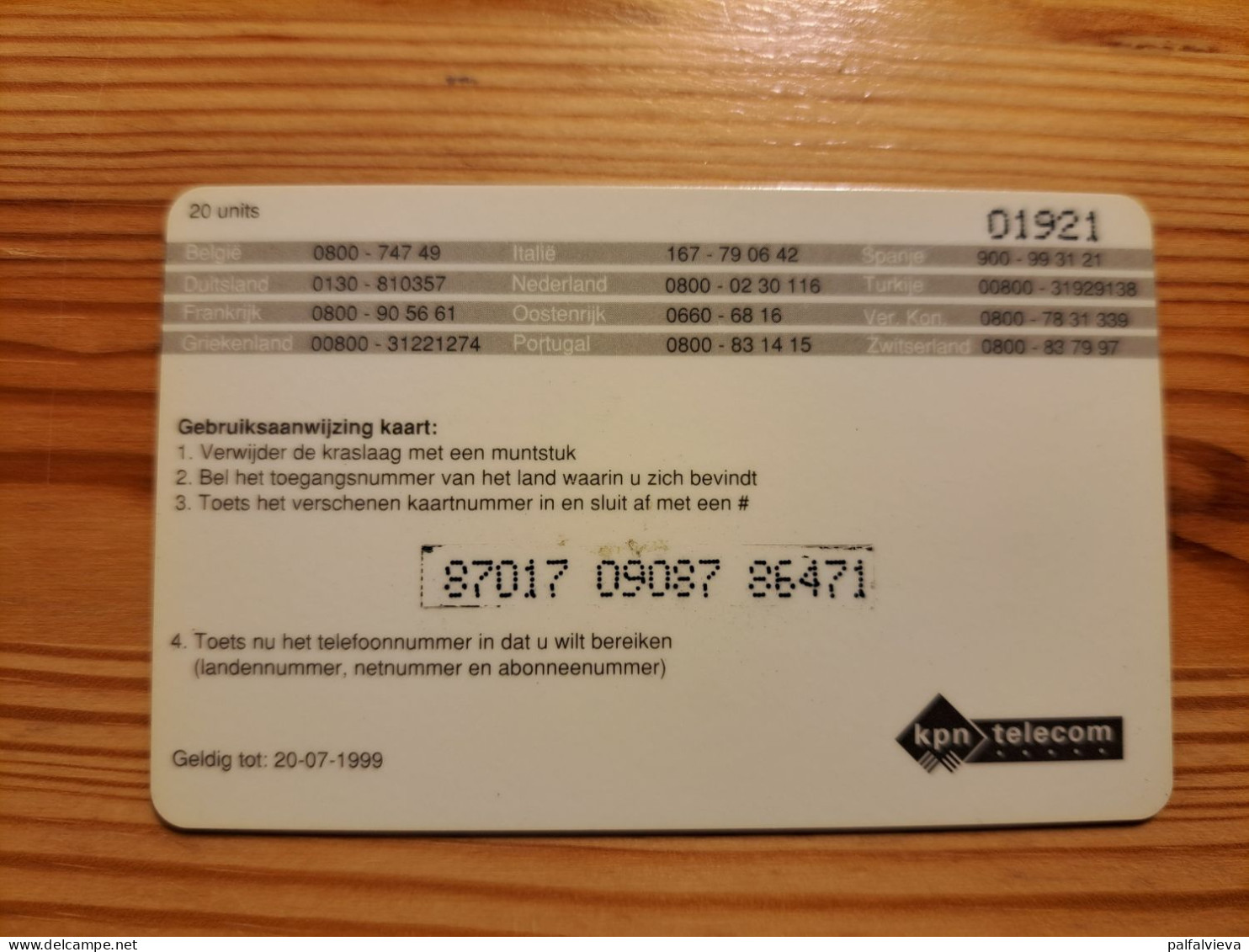 Prepaid Phonecard Netherlands, Kpn Telecom - 82e Vierdaagse Nijmegen 1998 - [3] Handy-, Prepaid- U. Aufladkarten