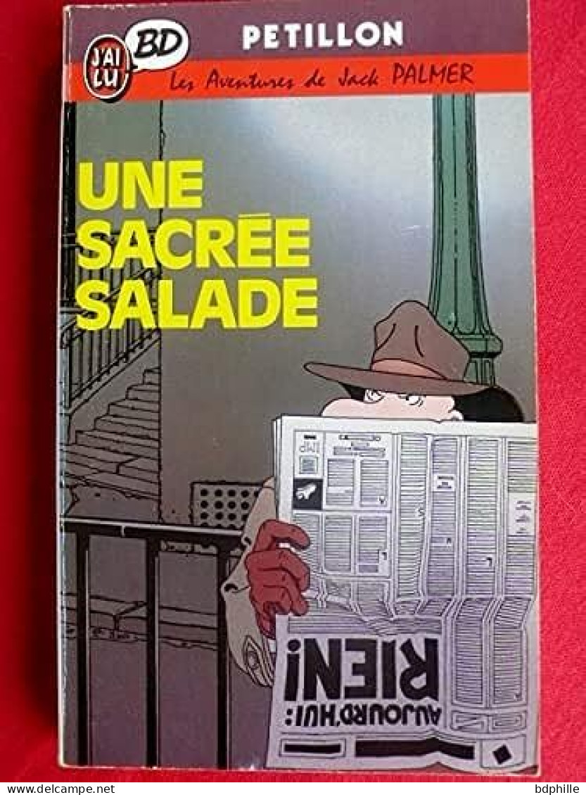 Jack Palmer Une Sacrée Salade EO J'ai Lu 1989 Etat Excellent - Jack Palmer