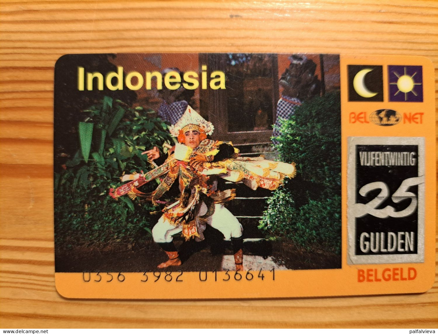 Prepaid Phonecard Netherlands, BelNet - Indonesia - Cartes GSM, Prépayées Et Recharges