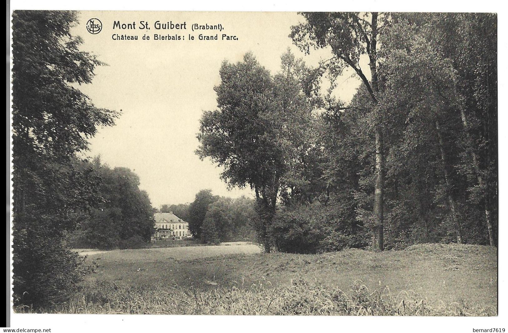 Belgique  -  Mont  Saint  Guibert -  Chateau  De Bierbais - Le Grand Parc - Mont-Saint-Guibert